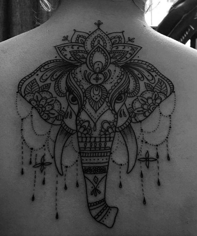 elephant tattoo54
