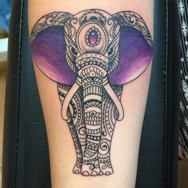 elephant tattoo58