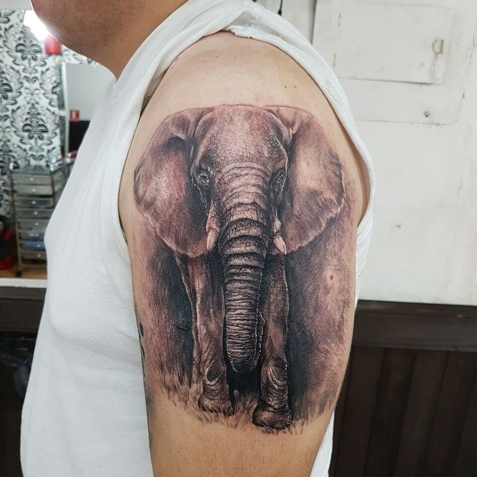 Тату слоник