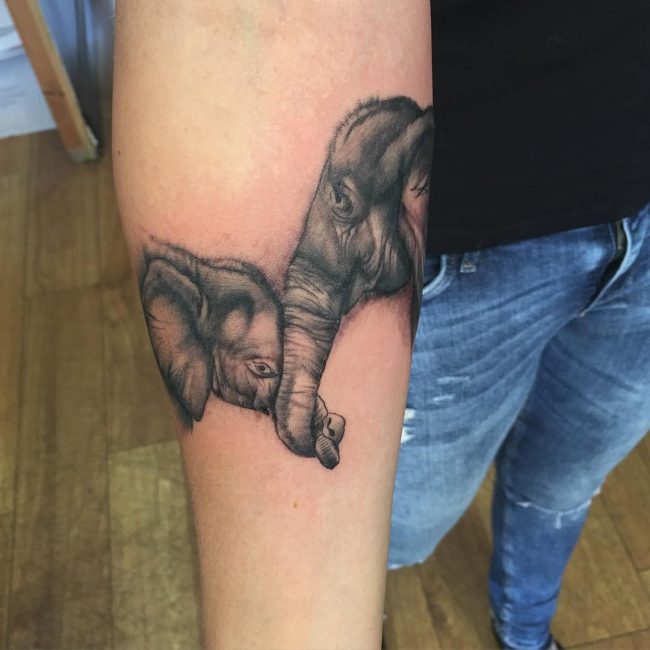 elephant tattoo81