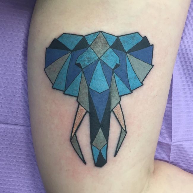 elephant tattoo89