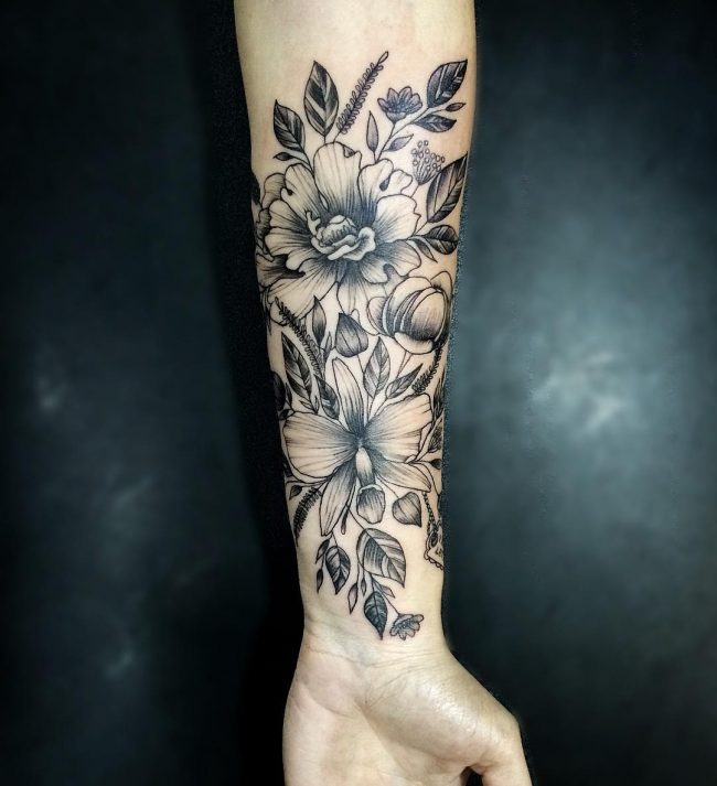 floral tattoo28