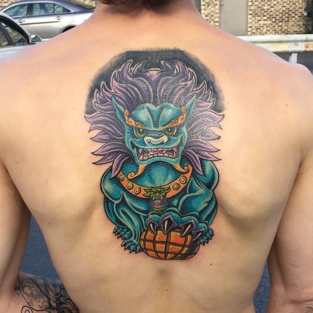 75+ Fantastic Foo Dog Tattoo Ideas– A Creature Rich In Symbolic Meaning