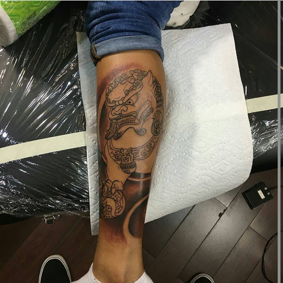 75+ Fantastic Foo Dog Tattoo Ideas– A Creature Rich In Symbolic Meaning