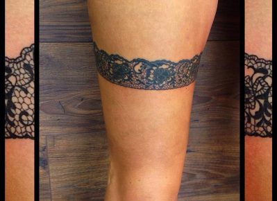 70+ Charming Garter Tattoo Designs -Keep in Touch with Your Feminism