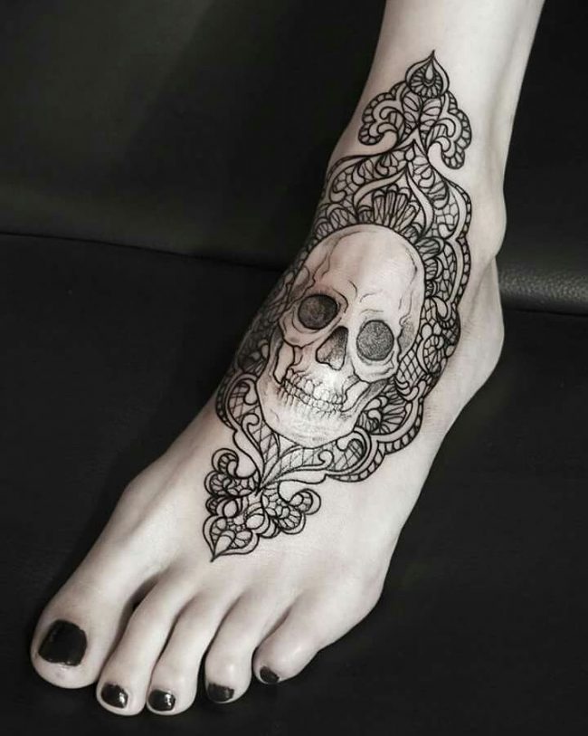 lace tattoo65
