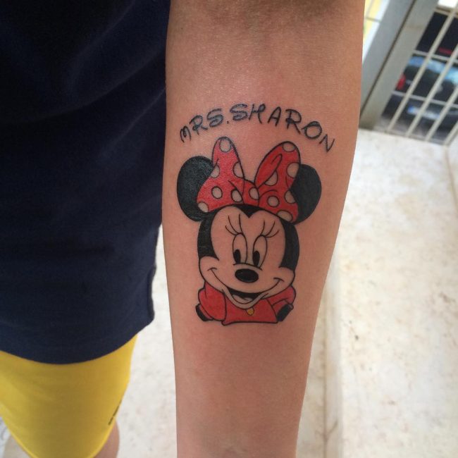 mickey and minnie mouse tattoo10