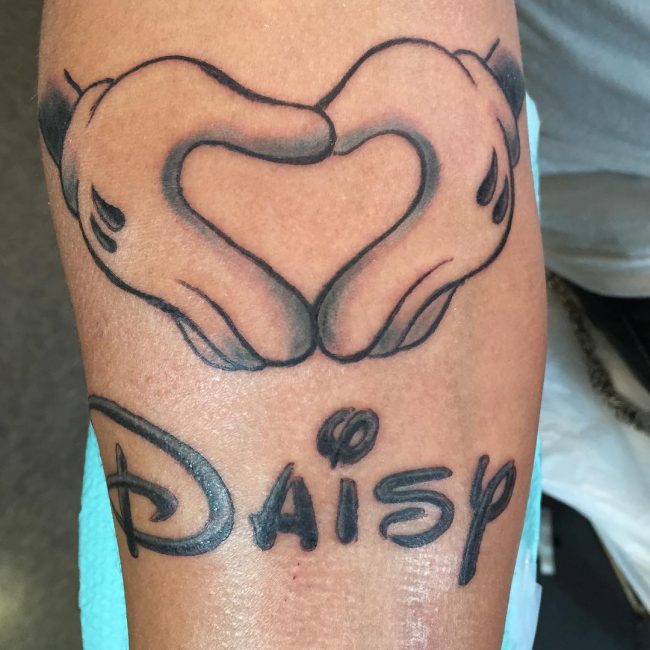 mickey and minnie mouse tattoo20