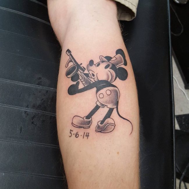 mickey and minnie mouse tattoo24