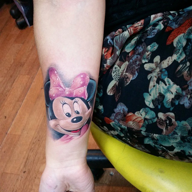 mickey and minnie mouse tattoo8