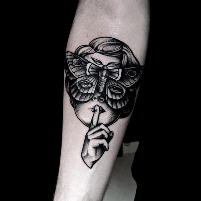 moth tattoo29