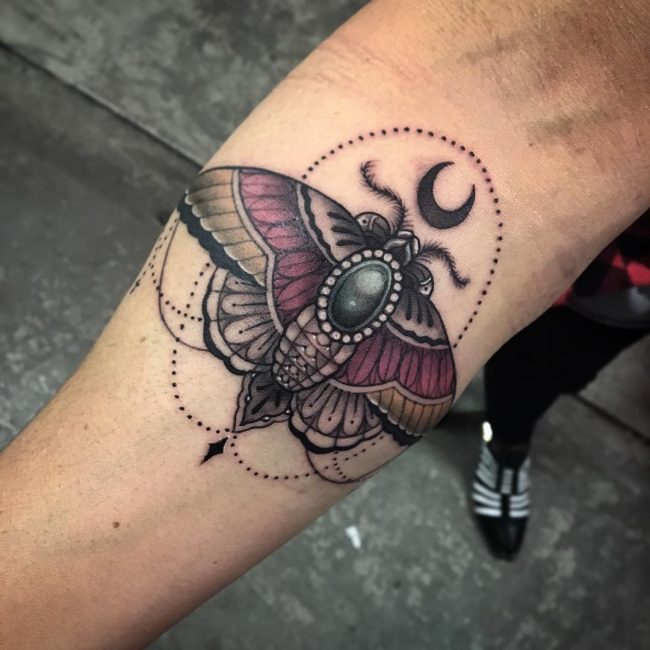 moth tattoo38