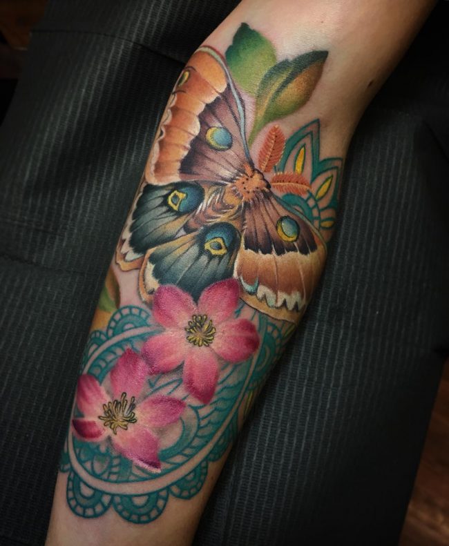 moth tattoo49