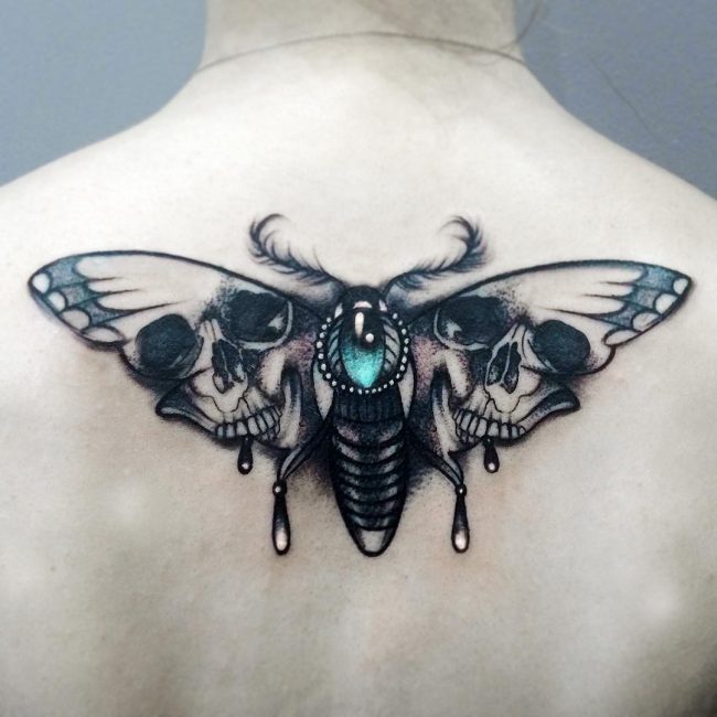 moth tattoo9