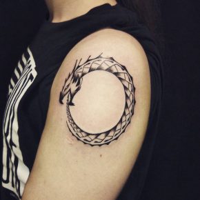 60+ Mythical Ouroboros Tattoo Ideas – What Goes Around Comes Around