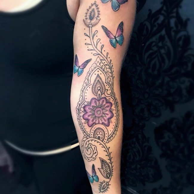paisley tattoo_