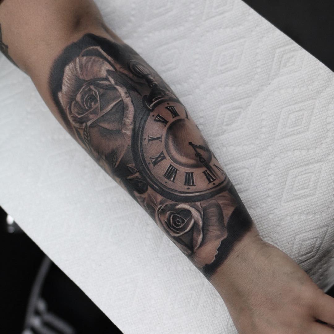 125+ Timeless Pocket Watch Tattoo Ideas - A Classic and Fashionable Totem