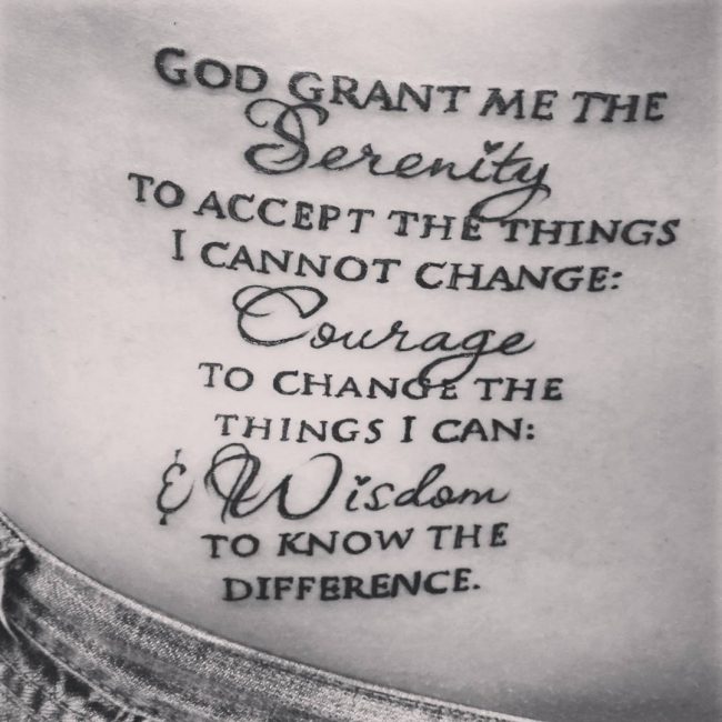 serenity prayer tattoo16
