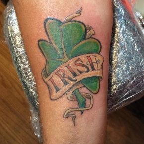 75+ Colorful Shamrock Tattoo Designs - Traditional Symbol of Luck