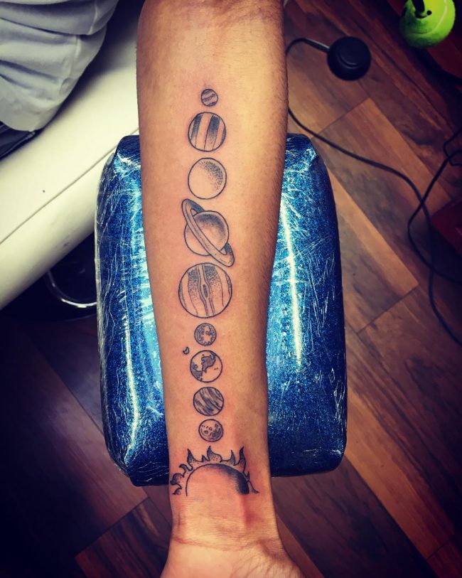 solar system tattoo6