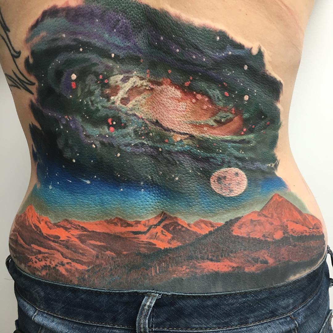 95+ Fascinating Space Tattoo Ideas The Mysterious Nature of the Cosmos