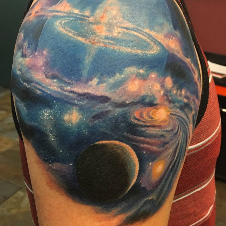 95+ Fascinating Space Tattoo Ideas- The Mysterious Nature of the Cosmos