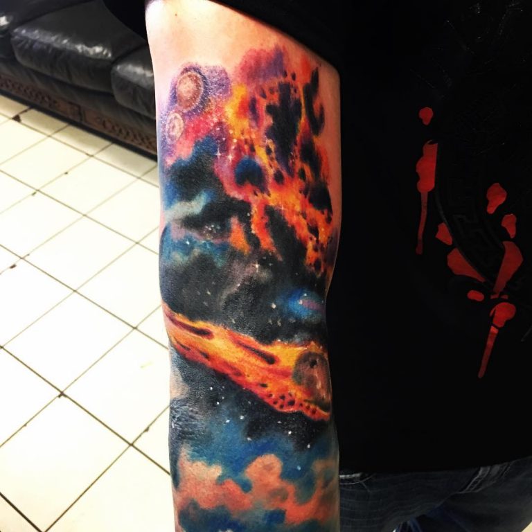 95+ Fascinating Space Tattoo Ideas- The Mysterious Nature of the Cosmos