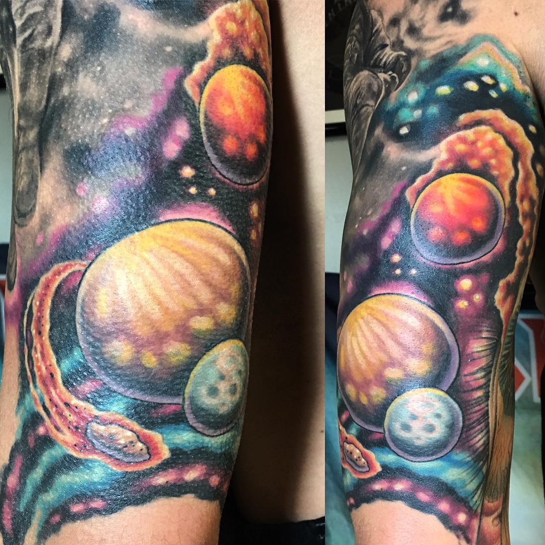 95+ Fascinating Space Tattoo Ideas The Mysterious Nature of the Cosmos