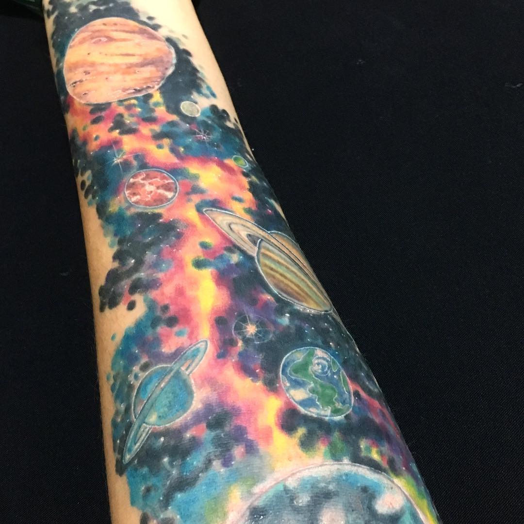 95+ Fascinating Space Tattoo Ideas The Mysterious Nature of the Cosmos