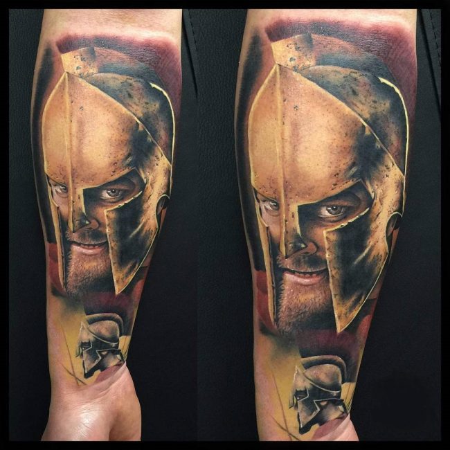 spartan tattoo28