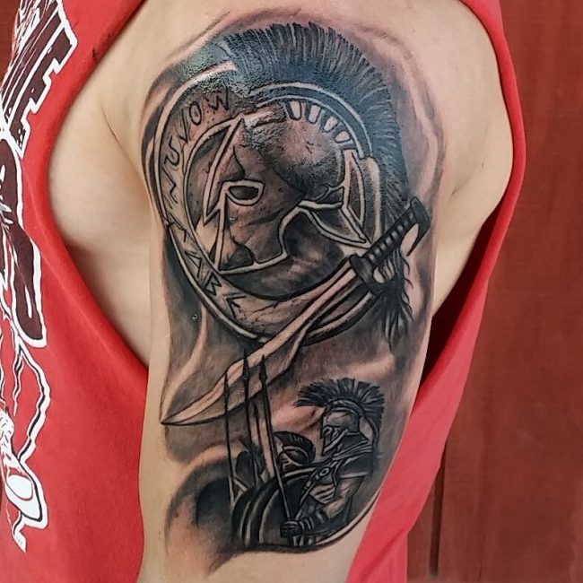 The Spartan Tattoo Meaning And 125 Legendary Tattoo Ideas