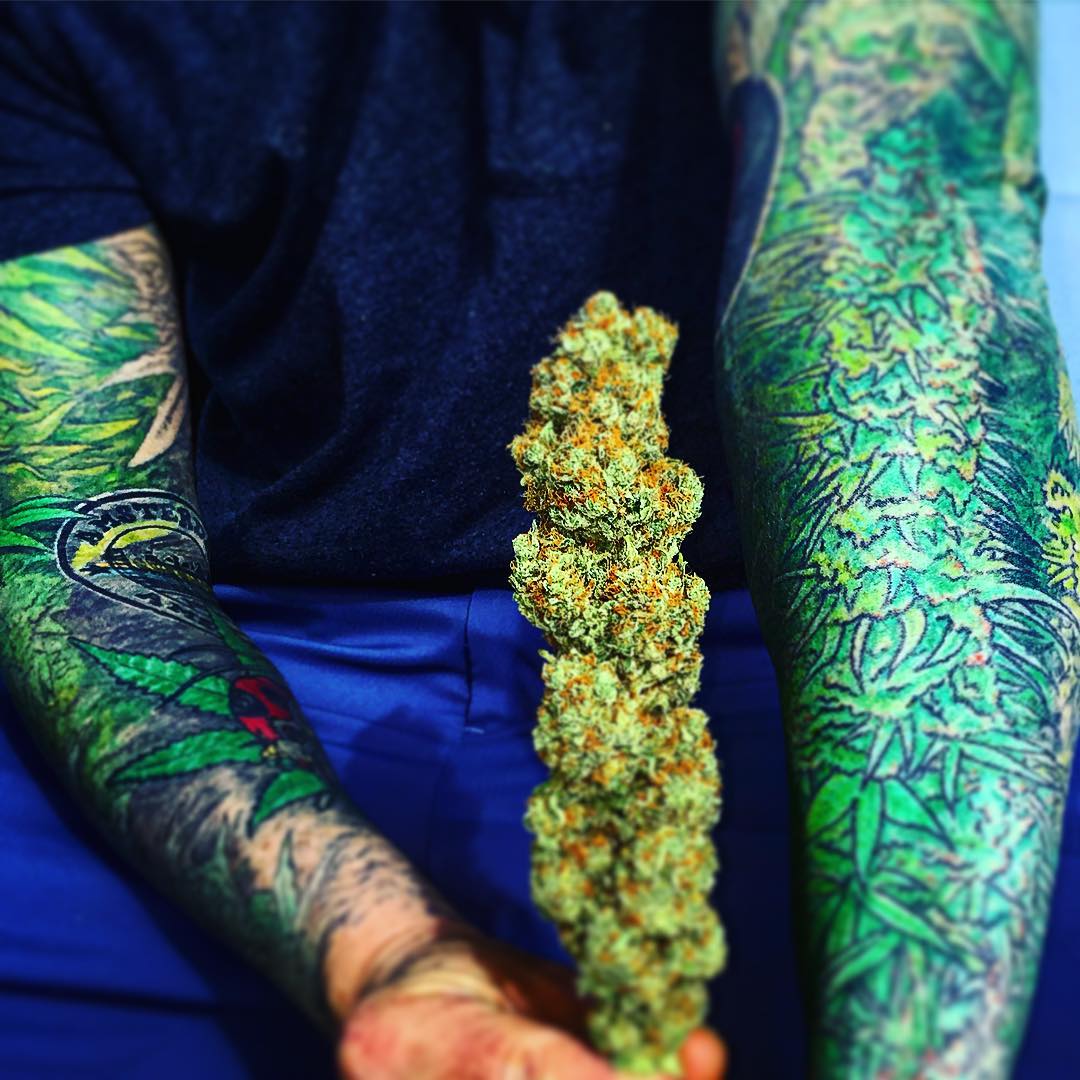 60 Hot Weed Tattoo Designs – Legalized Ideas In 2019