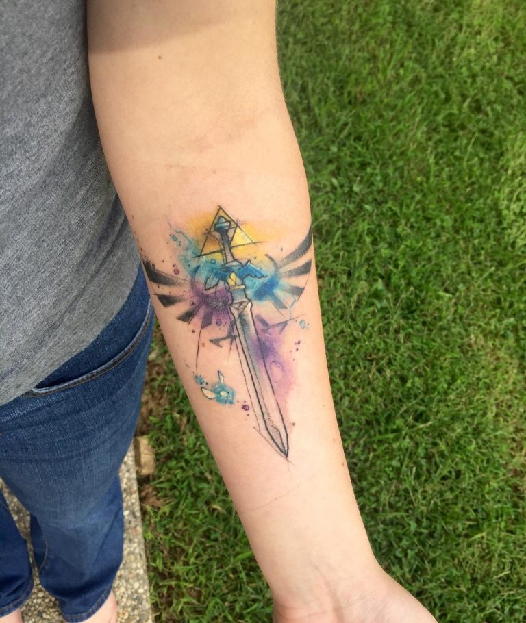 75+ Amazing Legend of Zelda Tattoos–Gaming Has Never Looked So Good