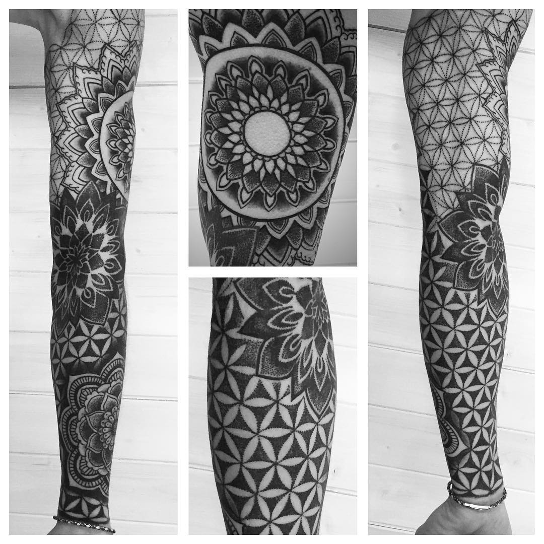 105+ Cool Flower of Life Tattoo Ideas – The Geometric Pattern Full of