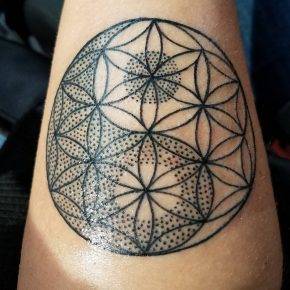 105+ Cool Flower of Life Tattoo Ideas – The Geometric Pattern Full of
