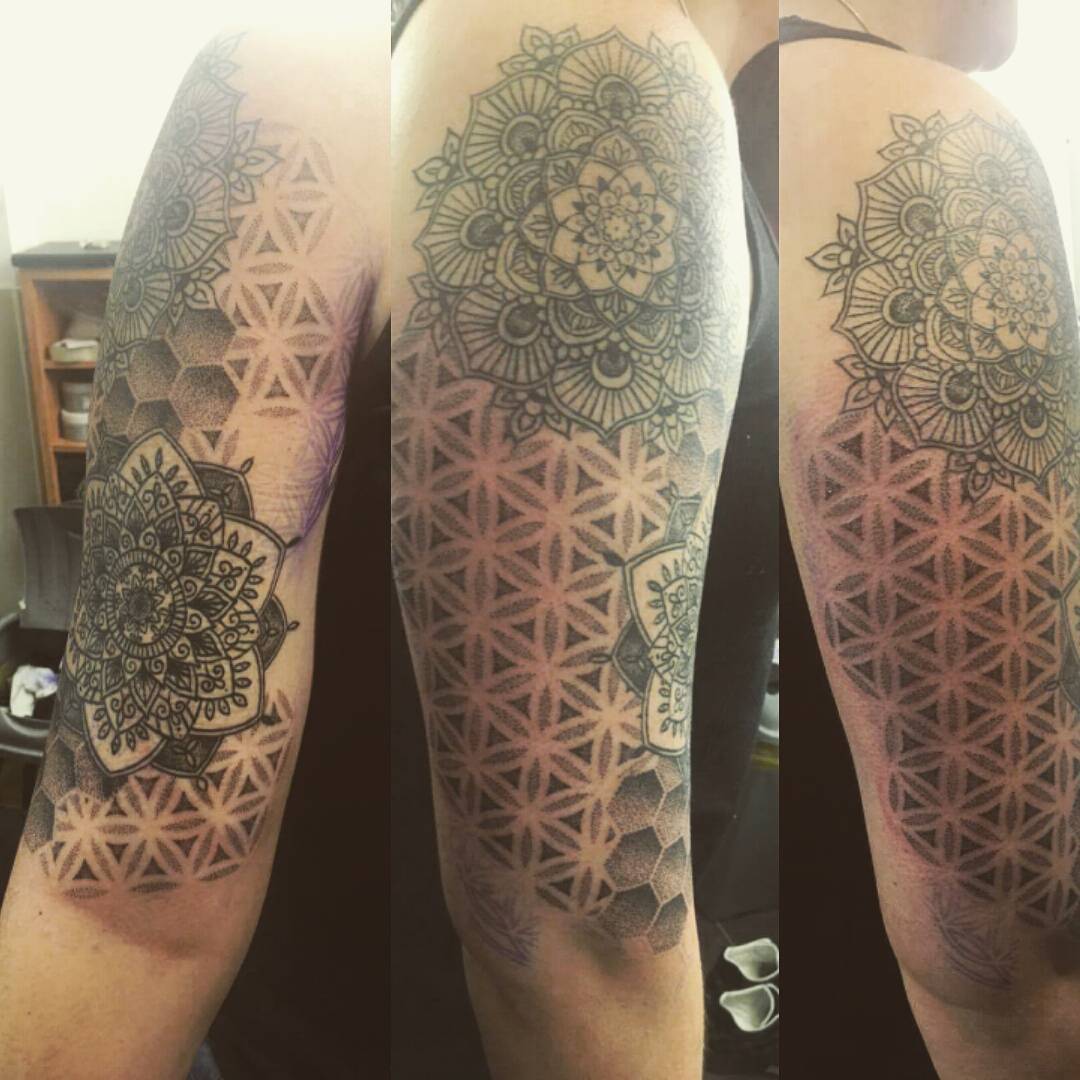 105 Cool Flower of Life Tattoo Ideas The Geometric Pattern Full of 