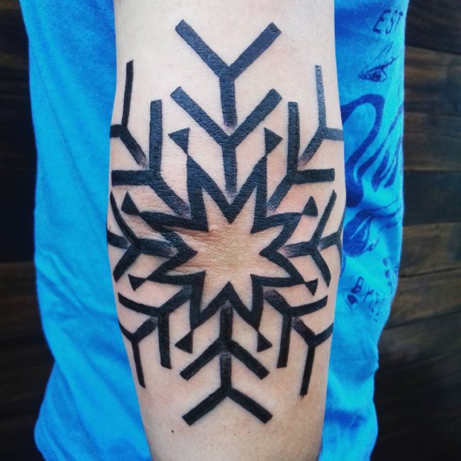 Snowflake Tattoo_