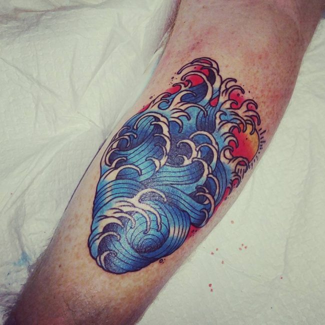 Wave Tattoo_