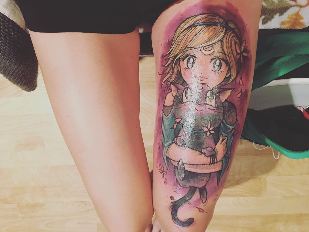 65+ Impressive Anime Tattoo Ideas - Fan Body Art to Die For