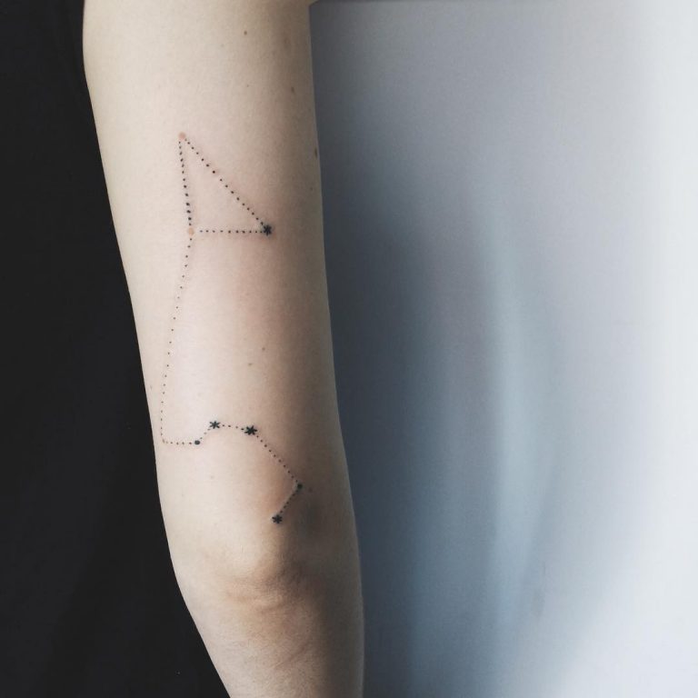 70+ Lovely Constellation Tattoo Ideas - Meet the Mysteries of the Universe