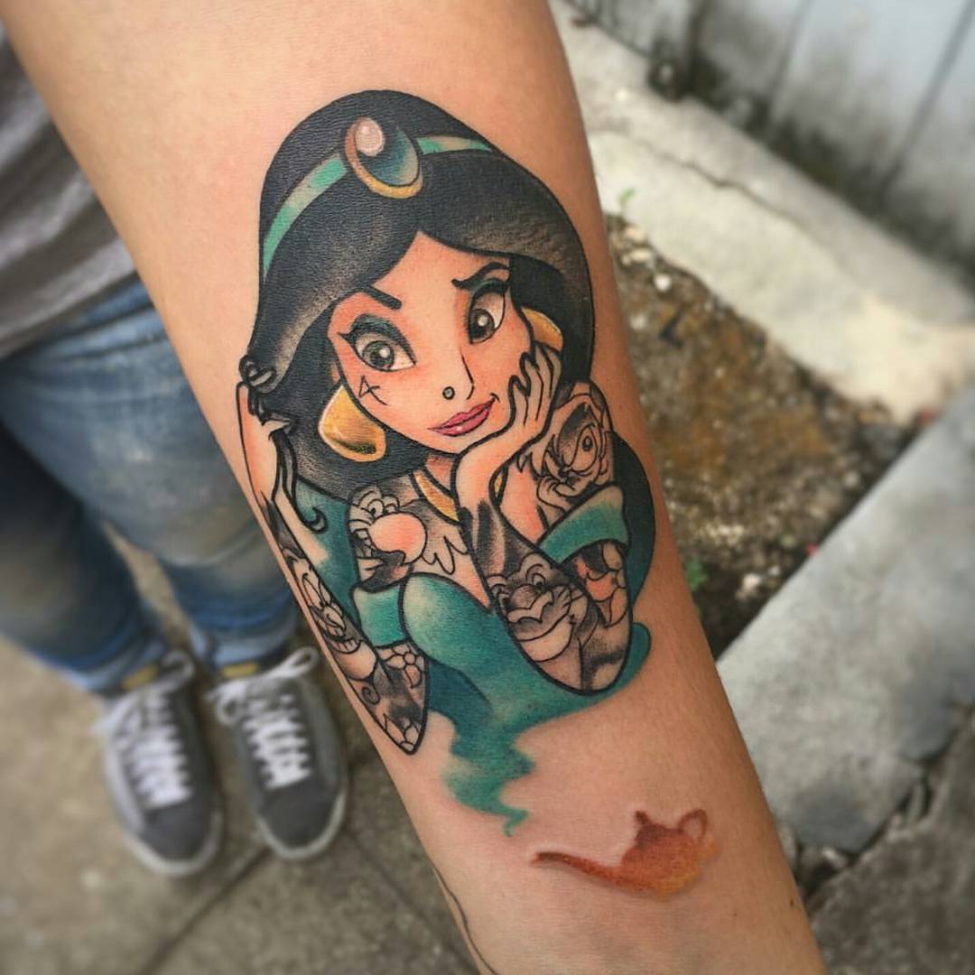 125+ Breathtaking Disney Tattoo Ideas-Staying in Touch with Your Childhood