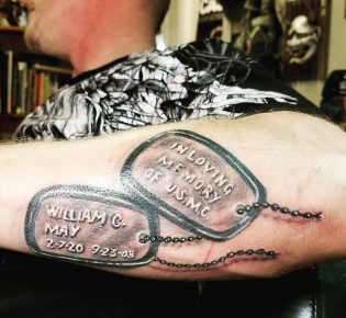 45 Inspirational Dog Tag Tattoo Designs – What Makes Them So Special?