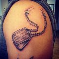 45 Inspirational Dog Tag Tattoo Designs – What Makes Them So Special?