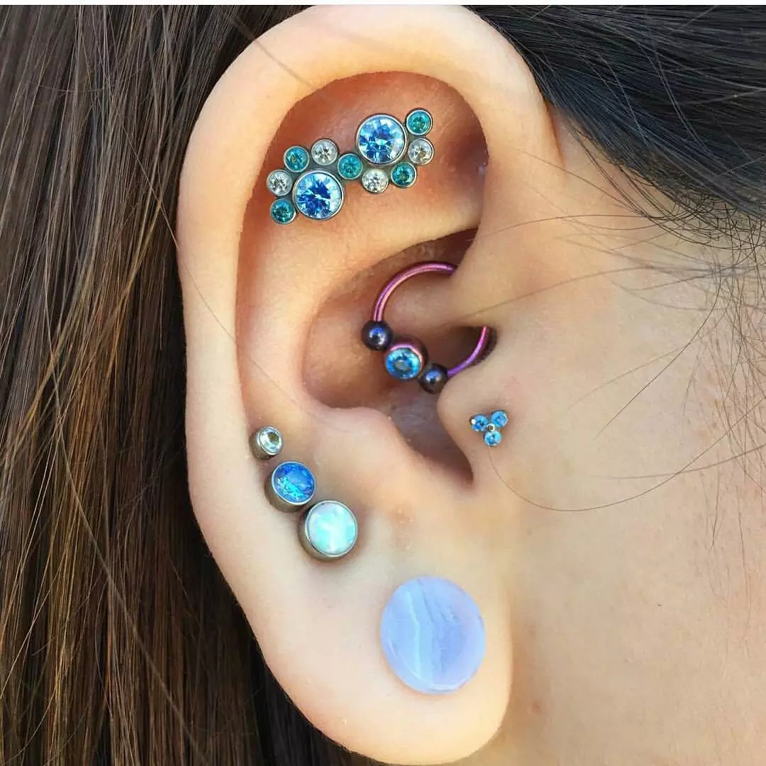 Top 97+ Pictures Photos Of Ear Piercings Completed