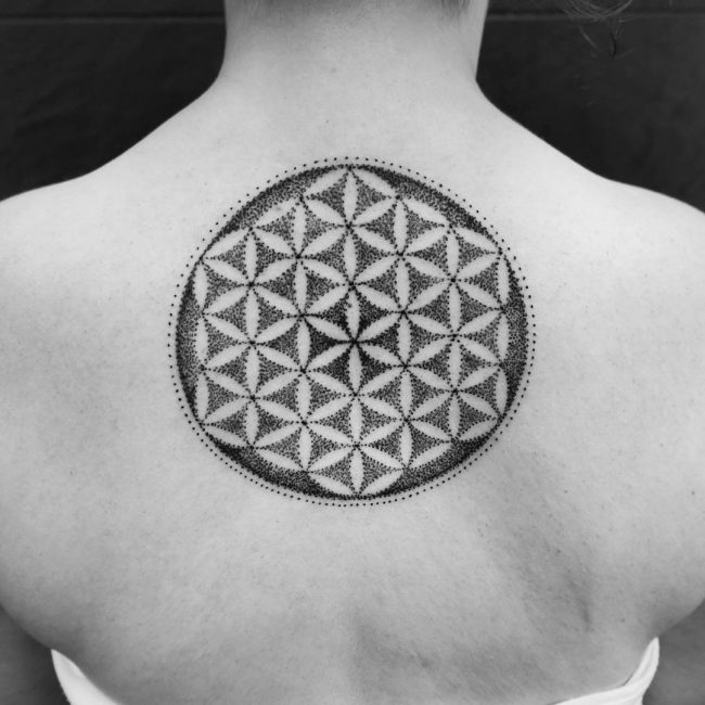 105+ Cool Flower of Life Tattoo Ideas – The Geometric Pattern Full of Secrets