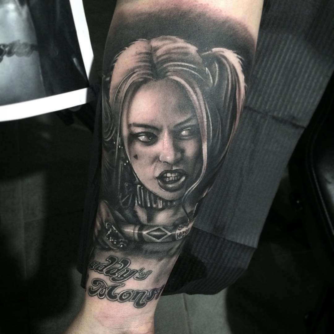 60 Quirky Harley Quinn Tattoo Ideas Bring Out Your Inner Harlequin