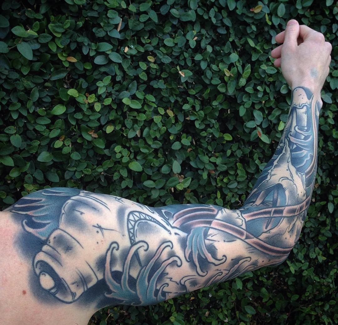 70+ Stunning Ocean Tattoo Ideas Show Your Love for the Sea