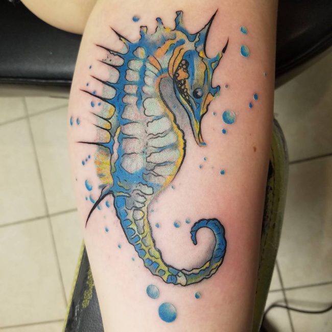 seahorse tattoo15