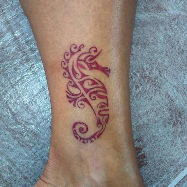 seahorse tattoo25