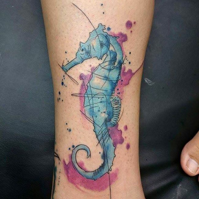 seahorse tattoo40